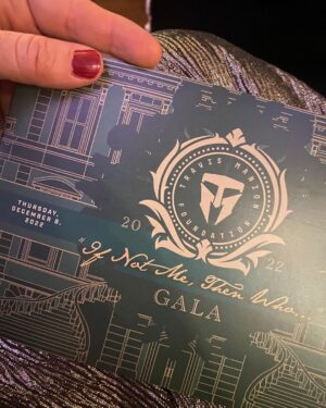 Mary Katharine Ham Instagram - Very pregnant but make it formal. 💅🏻💃🏻🎄 Always an honor to be at the  @travismanionfoundation Gala!
