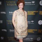 Mary Wiseman Instagram - Deep thanks @dennisbasso for this stunning dress! I felt like a million bucks wearing it for my Broadway debut! #dbgirl Studio 54 Theatre