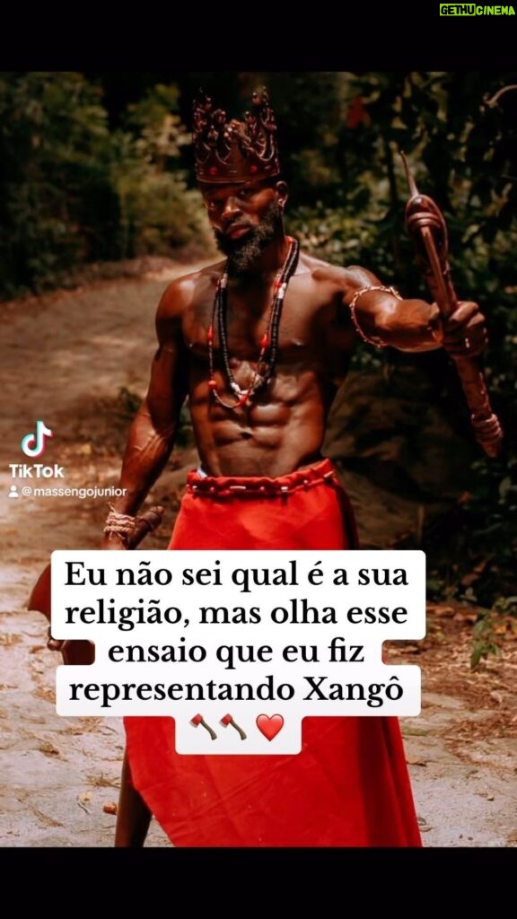 Massengo Júnior Instagram - #Xangô #Ensaio #Modelo🪓