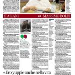 Massimo Boldi Instagram - Grazie a @michirici per questa bellissima intervista sul @corriere di oggi 👍🏻👏🏻🙏🏻🎞️ #massimoboldi #boldi #cipollino #corrieredellasera