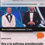 Massimo Boldi Instagram - Con @iamzlatanibrahimovic abbiamo fatto bim bum bam per sederci nel palchetto dell’Ariston @festivaldisanremofanpage ma ho vinto io 3a1 prego avanti @felicity_albini e @deniise_juliian