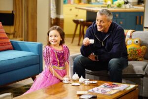 Matt LeBlanc Instagram - New Man with a Plan tonight at 8:30/7:30 central.  Who doesn’t love a little tea party.