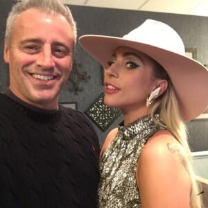 Matt LeBlanc Instagram - Always fun to stop by the late late show. Thanks again GaGa  @ladygaga @j_corden @latelateshow