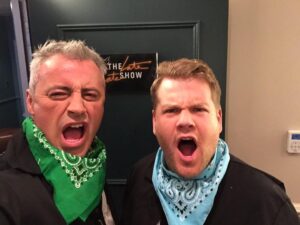 Matt LeBlanc Instagram - Always a good time #JamesCorden thanks buddy. Keep up the great work. So funny. @latelateshow