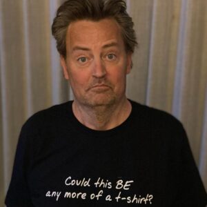 Matthew Perry Instagram - Only a few days left to check out the me-inspired clothing collection (link in bio)! We're supporting the #COVID19Fund for @WHO, powered by the @unfoundation