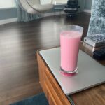 Matthew Perry Instagram - Are 50 year olds supposed to be drinking strawberry quick at an alarming rate?