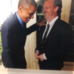 Matthew Perry Instagram - #mancrushmonday (Yes, that is @barackobama, and yes, he is laughing at shit that just came out of my mouth.)