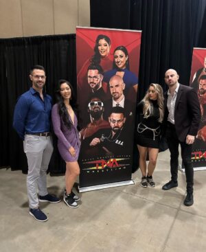 Matthew Rehwoldt Instagram - Hell of a 🎤 crew we have here in TNA @impactwrestling 🤟

#TNAwrestling #TNAimpact #crosstheline