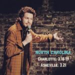 Matty Ryan Instagram - Tar Heel pals! Here thru Monday for some fun shows with @chrisreddis, come hang and tell us ur fave vinegar sauce Charlotte, North Carolina