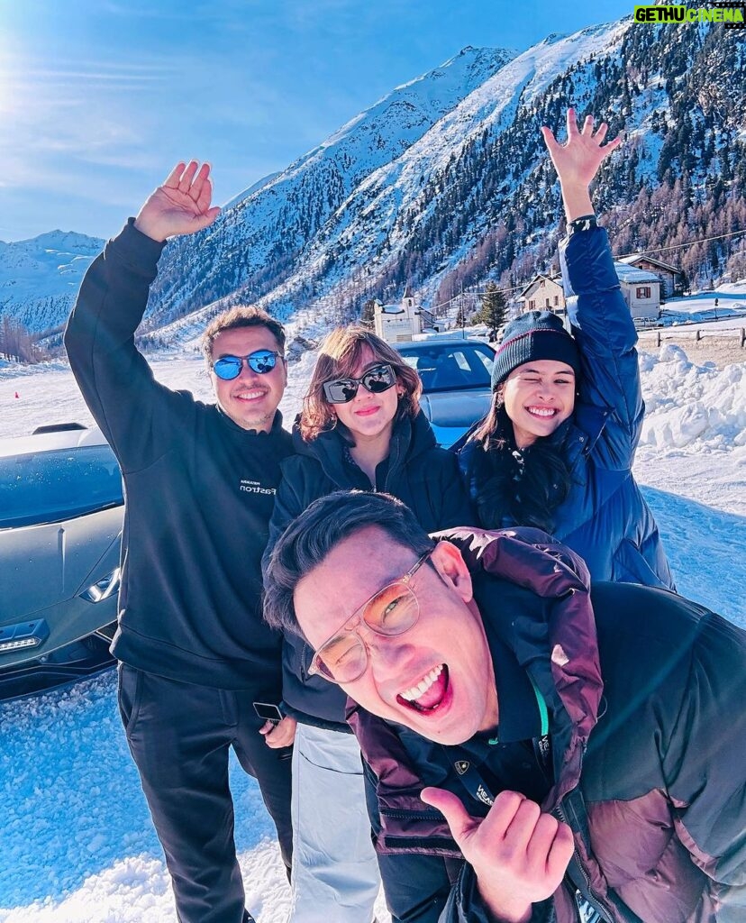 Maudy Ayunda Instagram - What a memorable two days Winter Driving with Mas @rifato and Bang @sumargodenny!!! Thank you @pertaminalub for the opportunity. I definitely learned so much and did things I never knew I was capable of. Like doing a 360 + drifting + even winning some competitions lol. I really challenged myself and tried something new. Low key proud 😝 Dan beneran bangga bgt melihat sendiri world-class partnership antara Lamborghini and Pertamina Fastron, yang ternyata udah bertahun-tahun. Produk Indonesia sekeren itu ❤ #FastronWinterDriving #FastronXLamborghiniSC #PertaminaLubricants
