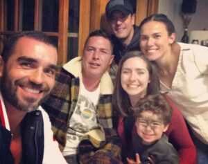 Mauricio Aspe Instagram - Empezando Nuestra Celebración @yosoygloriasierra @mauricioaspe 🎊🎉🎊🎉 @ariadne_diaz @marcusornellas @mike_biagio @diego_dornellas