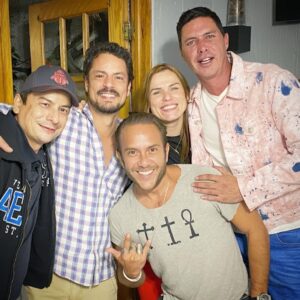 Mauricio Aspe Instagram - Feliz Cumpleaños Carnalito @mike_biagio  Uno Mas!!! @yosoygloriasierra @ponchotena @pabloemilio83