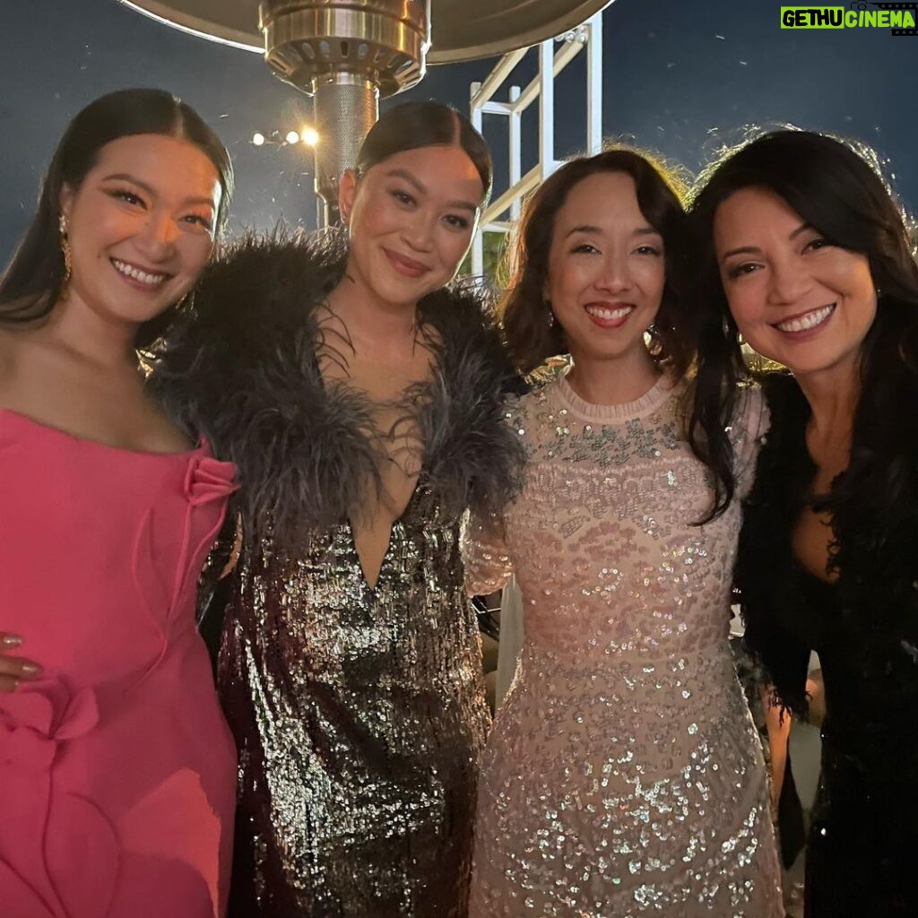 Maurissa Tancharoen Instagram - Thank you @bingchen @jeremyntran and the entire team at @goldhouseco for bringing us all together to celebrate and honor our incredible #AANHPI community! The joy and pride is so clear in our cheesy smiles. #GoldGala #GoldExcellence The Music Center: Performing Arts Center of Los Angeles