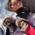 Maurissa Tancharoen Instagram – This post has nothing to do with the horror show of the past week/year/four years. These are just photos of our family playing in the snow.