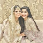 Mawra Hocane Instagram – from a very special day.. my beautiful girl is now a MISSUS 🤍