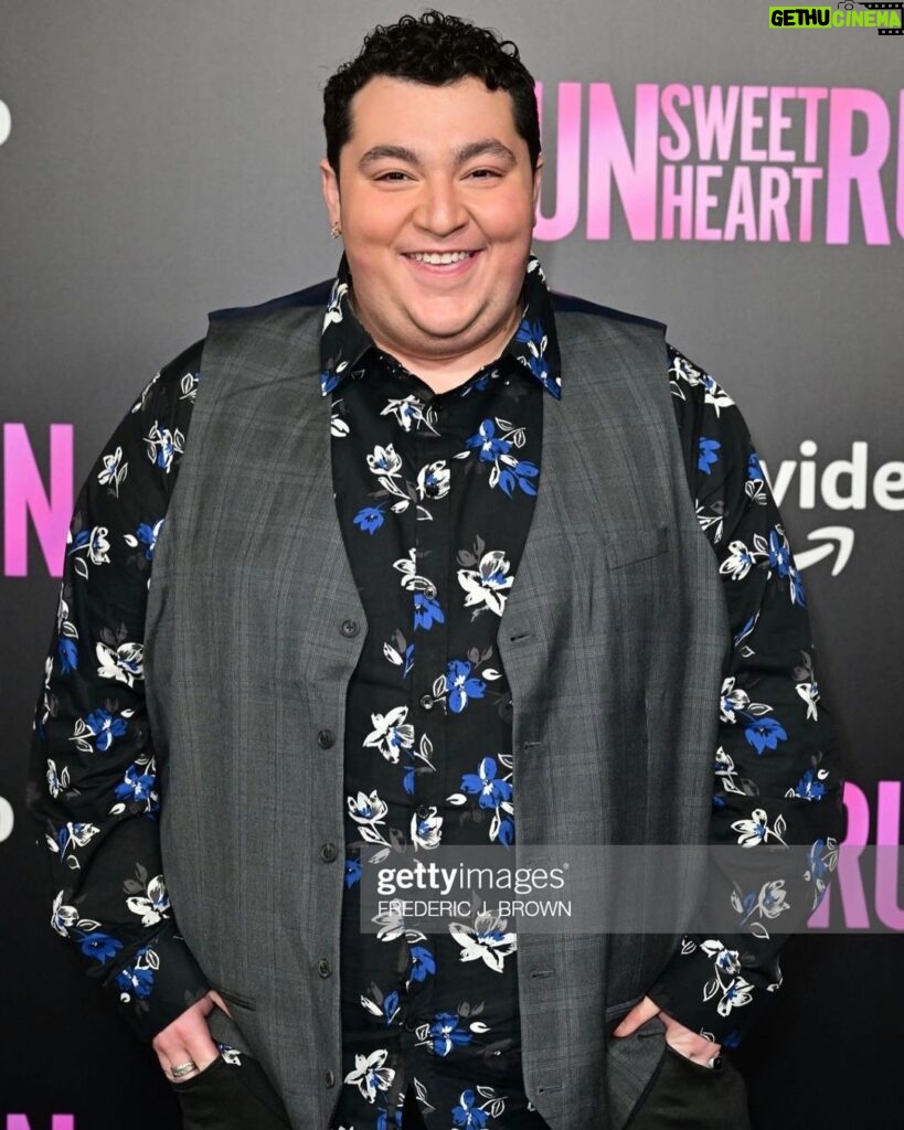 Max Talisman Instagram - Had a thrilling time last night at the #runsweetheartrun premiere at @acedtla! Thank you so much @primevideo, @blumhouse and @screamfestla for having me! 🏃‍♀️❤️ Outfit by @johnnybiggusa Styling by @styledbyambika Grooming by @nickscalzo Hair by @hairbyrmz Ace Hotel Downtown Los Angeles