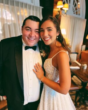 Max Talisman Instagram - You come to me on this, the day of my sister’s wedding
✨❤️💫
The adventure of a lifetime, truly! So overjoyed to have shared in the party of the year, the wedding of my sister (@litaofthepack_ ) and my new brother-in-law (@sunburntpickle). I have never seen a couple more perfectly suited for each other! You are two of the best people I have ever known, and I can’t wait to spend a lifetime with both of you in our family! Love you two so much! 

Swipe for a surprise 🎶