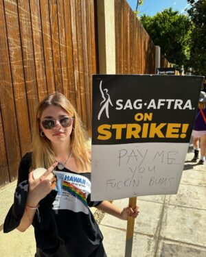 Maxwell Acee Donovan Instagram - Picket 

#sagaftrastrong