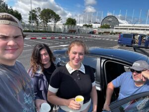 Maxwell Acee Donovan Instagram - Scotland and France as told by the only pictures I got of my family (I have over 1000 landscape pics) 

#scotland #france