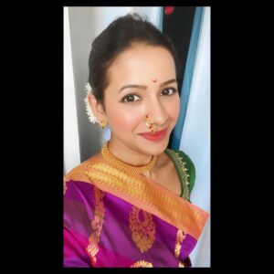 Mayuri Wagh Instagram - She designed a life she loved…❣️
.
.
.
#she #strongwomen #positivevibes #saree #traditional #love #life #believe #magic #happylife #happyface #happysoul #mayuriwagh #marathiactress