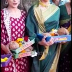 Mayuri Wagh Instagram - आशीर्वाद तुझा एकविरा आई मालिकेच्या कलाकारांनी घेतले एकविरा आईचे दर्शन🙏💙 @mayurri.wagh_official @pawaramruta @sonymarathi