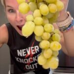 Meaghan B. Murphy Instagram - 🚨 New Hack 🍇 I will never de-stem grapes any other way: Place a bunch between two paper towels. Roll vigorously + watch grapes magically release! ⚡️ Shirt = @spiritualgangster x @kendalltoole #hack #lifehack #lifehacking #lifelessons #grapes #grapes🍇 #cottoncandygrapes #tricks Hack Point, Maryland