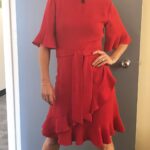 Meaghan B. Murphy Instagram - Might be the dancer 💃 emoji for Halloween 🤔 #reddress #dance #dancer #mondayenergy #bigmondaymood #mondaymood #letsgo Backstage