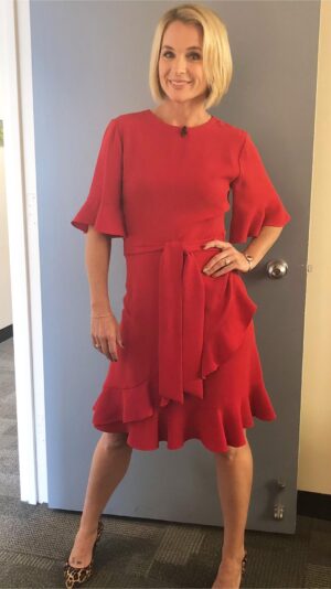 Meaghan B. Murphy Instagram - Might be the dancer 💃 emoji for Halloween 🤔 

#reddress #dance #dancer #mondayenergy #bigmondaymood #mondaymood #letsgo
