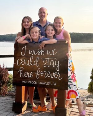 Meaghan B. Murphy Instagram - This is YOUR sign to plan a family vacation!

Traditions aren't just the things we do, they're a special kind of glue that sticks us together. And @woodloch you're stuck with Team Murphy. After our 8th trip (SWIPE!) to what is basically epic summer camp for families, we can't imagine a world without crumb cake, dock jumps, horse races, gold medals...and these photos. 

#grateful #familyovereverything #familytradition #familytraditions #woodloch #woodlochpines #mywoodlochstory #poconos #poconomountains #lakelife