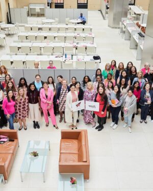 Meaghan B. Murphy Instagram - "Hey, Pop! I'm making you proud...😇🙏🏼

I did something scary and gave a talk about "The Brilliance of Resilience" in honor of Breast Cancer Awareness 💗 Month for 100+ of my Hearst colleagues—REALLY smart magazine editors + executives who I admire. I talked about you and about mom (shh...there's a no-makeup hospital pic of her in my slide presentation) and then I talked about how 5 key 🔑 strategies help me get through hard things more easily. 

I outlined coping tricks like finding a resilient role model; learning to attach positive value to a tough situation; leaning into laughter—we don't lose our funny bone when times are tough; sharing our stories (even if that means TMI to a Target cashier!!!) and more. 

I got laughs and lots of head nods...and not just because I loaded them up with swag—BCRF belt bags from @lillypulitzer —and filled their bellies with (-)(-) macarons from @danasbakery 

Turns out the pre-talk butterflies 🦋 were just a reminder of how much I care. I vowed to honor your legacy by always making my mess my message in the hopes of connecting with and helping others. That's what I'm doing, Pop. 

Thank you to @hearstmagazines @hearst_sparkwomen and @thefitchgroup for giving me the stage; to @janeseymourfrancisco for the intro + always cheering me on; to @daphneyoureephotography for the pics and Team WD for being my YAY in the front row.

#breastcancerawareness #hearstmagazines #resilience #publicspeaking