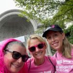 Meaghan B. Murphy Instagram - #ad | “Don’t be afraid. Change is such a beautiful thing,” said the butterfly. 🦋 This was a year of big change for me and it was a beautiful thing. I had to relearn my body after a proactive double mastectomy and reconstruction. As a #previvor, I’ve also struggled to reconcile my place in the breast cancer community. I GOT to decide; my body didn’t decide for me. When you think about the stats—every 12 minutes, one woman in the United States will lose her life to breast cancer—I can’t help but feel truly overwhelmed with gratitude and relief. (Swipe for the video evidence!) Because my mom (a breast cancer survivor!) hates “those video posts” (aka Reels) because “they move so fast and I can’t see your pictures,” here’s more photos from my morning in Central Park with the incredible team from @naturesbounty at the @susangkomen Race for the Cure. We hugged, I cried, we took lots of selfies and passed out fun swag. The best part: For every bottle of Nature’s Bounty Hair Skin & Nails Gummies purchased between 8/18/23 and 11/19/23 nationally, $0.50 will be donated to Susan G. Komen to help fund breast cancer research^. Whether you’re a fighter, survivor, or know someone who has been impacted by breast cancer, this is an awesome way to shine brighter for the cure. You can also visit the3day.org to learn more about the Race for the Cure and register to participate in your area. #NaturesBountyBeauty #NaturesBounty #SusanGKomen #ShineBrighterForTheCure #LivePink #BreastCancerAwareness #BreastCancerPrevivor ^Donations are for each specially marked product sold in select retailers. Together with other program initiatives, Nature’s Bounty will make an aggregate guaranteed minimum donation of $300,000 to Komen, not to exceed $350,000 Susan G. Komen for the Cure