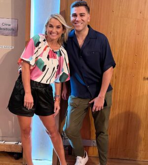 Meaghan B. Murphy Instagram - I should write a caption...

📸 #1: Post-show glow! 🤩 Tamron said my outfit was VMA-worthy. YAY! I told her I was an MTV host in the 90s. Woot! Roy was a good sport with really fun pants. I'm going to help him shop for new dishes.
P.S. 🛍️ Use code MEAGHAN15 to save 15% at @crosbybymollieburch 

📸 #2: Me aggressively fan-girlling over Cedric the Entertainer. I look like I bite. 🧛🏻‍♂️ LOL

📸 #3: Attempting a Cedric selfie with my short arms.

📸 #4: Success!

📸 #5: Hanging with Saint who totally humored me when I said, "I'm not cool. Can you just tell me why you're amazing so my kids don't call me lame when they see you on the show and realize I didn't get a pic?!" By the way, turns out he's an INCREDIBLE singer. 🎤👩‍🎤His magical voice sneaks unexpectedly out of his body and gives you shivers. 

📸 #5: Reunited with producer extraordinaire @marcandrewlupo 🙌🏽

📸#6 My own dressing room 🎤 ⬇️😊

#tamronhall #cedric #tv #ootd #mtv #tamronhallshow