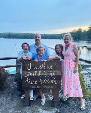Meaghan B. Murphy Instagram - This is YOUR sign to plan a family vacation!

Traditions aren't just the things we do, they're a special kind of glue that sticks us together. And @woodloch you're stuck with Team Murphy. After our 8th trip (SWIPE!) to what is basically epic summer camp for families, we can't imagine a world without crumb cake, dock jumps, horse races, gold medals...and these photos. 

#grateful #familyovereverything #familytradition #familytraditions #woodloch #woodlochpines #mywoodlochstory #poconos #poconomountains #lakelife