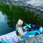 Megan Park Instagram - I’ve lost count what week we’re on filming “My Old Ass”. All I know is I’ve gotten to jet ski to work and it’s really hard to not give away who our incredibly insane cast includes… also, I’ve never laughed so hard in my life.