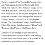 Megan Park Instagram - I am so stunned and grateful to be included on this list and among this group of talented humans. Thank you @variety 🥺❤️