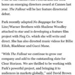 Megan Park Instagram - Ummm.... pinch me v v v hard plz?! Beyond excited & grateful 😭🤩😭