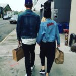 Megan Park Instagram - This dude left for tour today and I miss him already. Can't wait to be back in NYC with him v v v soon.... 💔😩😍