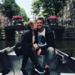 Megan Park Instagram - We rented a boat & canal roamed while eating a charcuterie plate. What else can I say really. 🇳🇱👍🏻 Amsterdam, Netherlands