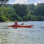 Megan Stott Instagram - Having a Blast Kayaking and exploring the North Fork of the White River. 🏞 The Beauty of Nature #lovingsummer #whiteriver