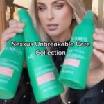 Meghan Trainor Instagram - Me (and my hair) are feeling pretty unbreakable right now 💚 #nexxuspartner #nexxuslevelstrength