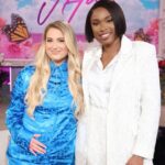Meghan Trainor Instagram - Still can’t believe I’m a mama of 2 celebrating Mother’s Day with @iamjhud for The Mother’s Day Special on @jenniferhudsonshow 🥹💖 Thank you queen for the cutest gifts ever! Hope every superwoman mama has the best day ever tomorrow! Happy Mother’s Day to my loving mama @kelliatrainor and all the other amazing mamas out there!💐 #Dearfuturemama #31weekspregnant