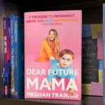 Meghan Trainor Instagram - my first book DEAR FUTURE MAMA is finally out!❤️ thank you to everyone who made this dream a reality! Thank you to everyone who’s helped spread the word. 🥹😭💕 @noraborealis @kristy.morrell @rebeccabroxfit @darylsabara @caithoyt