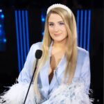 Meghan Trainor Instagram - So proud of my make up last night💙 Top 10 is turning into top 8 TONIGHT! AUSTRALIA! DONT FORGET TO VOTE FOR UR FAVES! @australianidol