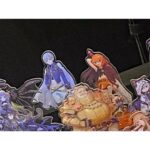 Megumi Han Instagram - 『プリンセスコネクト！Re:Dive』2024ファンフェスタ プリコネフェスタ2024ご視聴ありがとうございました！ プリコネRも今年で6周年！ おめでとうございます！ 前作から考えると、約10年ほどのお付き合いに。 ノウェムとして、ムイミとして、長いこと一緒に戦ってきたんだなぁ。 主人公役の阿部敦さんが「ムイミは、プリコネの裏主人公だと思う」って言って下さったことが、すごく印象的で。 それって、ものすごく恐縮なことなんですけど、それ以上に、なんて有難くて光栄なことなんだろうと思ったんですね。 ムイミは、誰もがあの日々を忘れてしまったところから、一人記憶を持ったまま、この世界を渡り歩いてきたから。 昨年のムイミに訪れた5周年ストーリーイベント「リベレイト・ジ・エデン いつかまた会う未来で」の出会いと再会、星6才能開花のクエストで明かされた過去、そして、今回の6周年を迎えて公開された「I Wish　握りしめるこの手を」のストーリーに隠された繋がりが、これまでの彼女のすべてだったなぁって思ったんですね。　 だから、もしかしたら、彼女の戦いは、一度、大きな区切りを迎えたんじゃないかなぁって。 もちろん、まだまだやらなくちゃいけないこと、いっぱいあるんですけどね！！ - いくぞ未来のために いつだって未来のために戦い続けてきたムイミ。 オクトーと共に大悪党になるべく、大悪党なりの正義を振り翳して、この世界に蔓延るものを薙ぎ払ってきた。 いまは、相棒であるオクトーと離れ離れになってしまったけれど、このさきに訪れる未来を信じて。 明るくて、快活で、恐れ知らずの肉弾頭。 少年漫画の主人公のようなムイミだけど、一歩間違えれば、闇に堕ちてしまうんじゃないかと思わされる、そんな紙一重の危うさも持ち合わせていて… そうさせないためにも、そばにいてくれていたオクトーの存在の有難さと、七冠（セブンクラウンズ）とプリンセスナイトたちの関係性が、本当に、好き。 騎士くんには、いつもごめんねって思うけど（笑） だからこそ、今年のファンフェス、プレイバックの最後は、リベレーターのセリフを残してきました。 「アタシの望む未来、絶対に楽しいに決まってるよな！ もちろんオマエもそこにいろよ！ 約束だからな！」 現実、色んなことがあるけれど、彼女たちのいる未来に"オマエ"がいて欲しくて。 10年後も、その先も、君と繋がること、その喜びを分かち合えるように。 それじゃあ、いつかまた会う未来で。 ってね！！ ⌘＿＿＿＿＿＿＿＿＿＿＿＿＿＿＿＿＿＿＿＿ すべての出番を終えた後、控え室のある廊下で、オクトー役の子安さんのお祝いコメント、ちゃんと聞き届けました。 声聞くと泣きそうになるんですよね。やーねー。 ￣￣￣￣￣￣￣￣￣￣￣￣￣￣￣￣￣￣￣￣⌘ 会えないと思ってたユイ役の種田梨沙さんに すれ違いざま会えたの嬉しかった。 たねちゃん、元気そうでよかったぁ。 ⌘＿＿＿＿＿＿＿＿＿＿＿＿＿＿＿＿＿＿＿＿ 七冠まわりで、なんとも幸せな巡り合わせがあったので、それはまた別の投稿で🤭 ￣￣￣￣￣￣￣￣￣￣￣￣￣￣￣￣￣￣￣￣⌘ Cygamesさんのコンテンツは、本当にユーザーさんのことが羨ましくなるくらい、贅沢な機会を設けて、提供して下さいますよね。 ユーザーの皆さんがいてくださるからこその、感謝ともてなしの気持ちというか。 すごいなぁって。（語彙力） 一ユーザーではもちろんあるんだけど、一キャストでもあるから、そっちの潘めぐみは、羨望の眼差しを向けながら、そう思うわけです。 この日も、ファンフェスを届けるために、本当に沢山の関係者の方々がカメラの向こう側にいらしてね。 ユーザー冥利に、キャスト冥利に尽きるなぁと、改めて感じて。 すべての人々に、心からの労いと感謝を…！！ ￣￣￣￣￣￣￣￣￣￣￣￣￣￣￣￣￣￣￣￣⌘ 圧巻のアクスタを綺麗におさめたくて撮影していたら、サテライトのプログラムを終えたスタッフさんが照明当ててくれたよ。 そこ、一番泣きそうになったよ。
