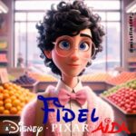 Melani Olivares Instagram - Los personajes de Aida ,como si fuéramos muñequitos de Disney, imaginados por la fantástica @missfinster_ 🤍🤍🤍🩷