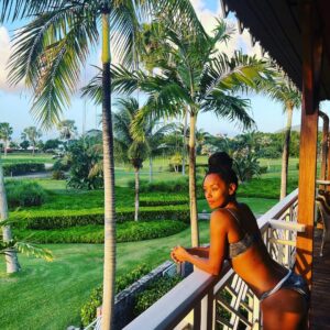 Melanie Liburd Instagram - What a beautiful adventure the last week has been. The more I come to this stunning island the more I fall in love with it. It's powerful grounding energy always feels like coming home. Big thank you to @fsnevis for making this such a special and magical trip. The incredible staff now feel like family too! See you all very soon #fsnevis ✨🧡