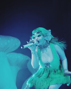 Melanie Martinez Instagram - the 𝖕𝖔𝖗𝖙𝖆𝖑𝖘 tour has been so special 🪷🧚thank you all for bringing your sweet energy to these spaces. can’t wait to play the rest of these sold out shows for you magical beings!! we added one in Melbourne, AU on Feb 6 at margaret court arena - tickets this thursday 𓋼𓇗