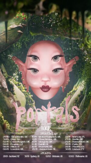 Melanie Martinez Instagram - 𝖕𝖔𝖗𝖙𝖆𝖑𝖘 𝖙𝖔𝖚𝖗 𓋼𓇗
EUROPE, AUSTRALIA, NEW ZEALAND
PRE-SALES START TUESDAY
ON SALE IS FRIDAY JUNE 16
link in bio