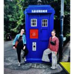 Melanie Scrofano Instagram - “Glasgow Blue (da ba dee da ba doo) My Mind” For some reason I was really drawn to blue while I was here. 1- Playing Kat and Mouse aka Wynaught at the Haught Box 2- People still smoke and I was not prepared 3- A portal to a world inside an Edgar Wright film 4- The tree never grew, the bird never flew, the fish never swam, the bell never rang 5- where trees can grow, bells can ring, fish can swim and birds can sing 6- this guy is a real piece of work according to the tour guide 7- ? 8- What is a ‘Dram’? Anyway this is a photo of its bar….. 9- can you find the #earp? #wynonnawuzhere #glasgow Thank you everyone for another great escape from real life xoxoxoxo Glasgow, Scotland