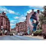Melanie Scrofano Instagram - “Glasgow Blue (da ba dee da ba doo) My Mind” For some reason I was really drawn to blue while I was here. 1- Playing Kat and Mouse aka Wynaught at the Haught Box 2- People still smoke and I was not prepared 3- A portal to a world inside an Edgar Wright film 4- The tree never grew, the bird never flew, the fish never swam, the bell never rang 5- where trees can grow, bells can ring, fish can swim and birds can sing 6- this guy is a real piece of work according to the tour guide 7- ? 8- What is a ‘Dram’? Anyway this is a photo of its bar….. 9- can you find the #earp? #wynonnawuzhere #glasgow Thank you everyone for another great escape from real life xoxoxoxo Glasgow, Scotland